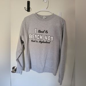 Raskol I Used to Bench 405 Light Crewneck Sweatshirt